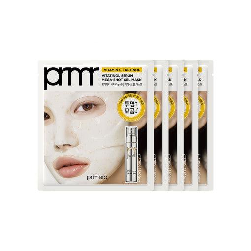 primera Vitatinol Serum Mega-Shot Gel Mask Sheet 34g X 5ea – K-Beauty ...